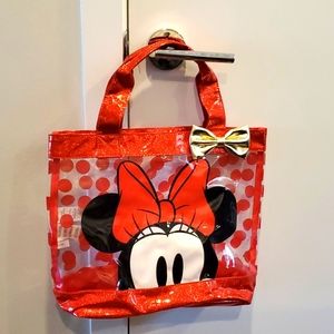 ❤️ Disney Store Minnoe Mouse Tote Swim Bag Purse 🎀